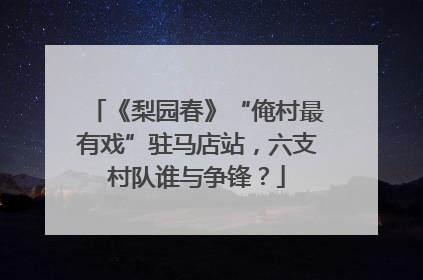 《梨园春》“俺村最有戏”驻马店站，六支村队谁与争锋？