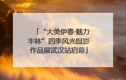 “大美伊春·魅力丰林”四季风光摄影作品展武汉站启幕