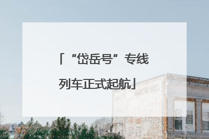 “岱岳号”专线列车正式起航