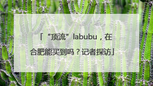 “顶流”labubu，在合肥能买到吗？记者探访