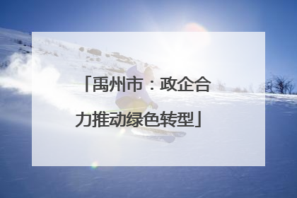 禹州市：政企合力推动绿色转型