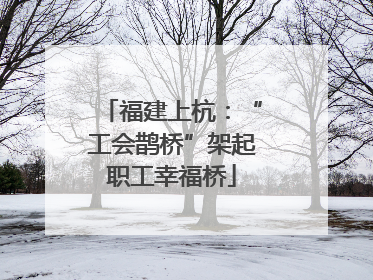 福建上杭：“工会鹊桥”架起职工幸福桥