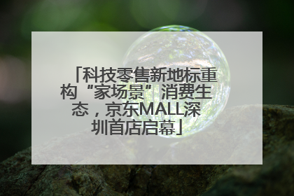 科技零售新地标重构“家场景”消费生态，京东MALL深圳首店启幕
