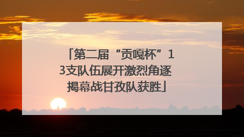 第二届“贡嘎杯”13支队伍展开激烈角逐 揭幕战甘孜队获胜