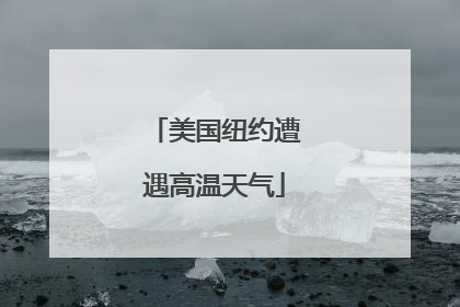 美国纽约遭遇高温天气