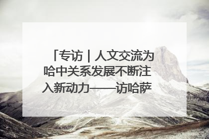 专访｜人文交流为哈中关系发展不断注入新动力——访哈萨克斯坦文化与信息部部长巴拉耶娃
