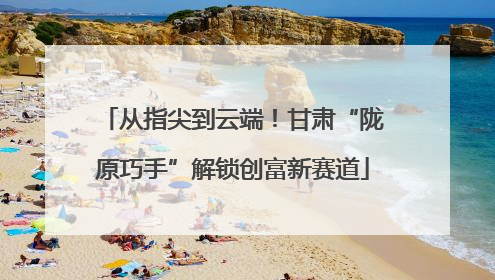 从指尖到云端！甘肃“陇原巧手”解锁创富新赛道