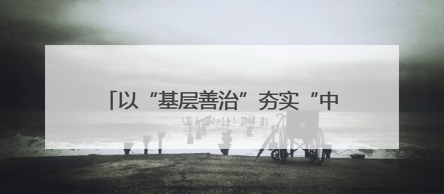 以“基层善治”夯实“中国之治”——推进基层治理现代化的临沂公安实践