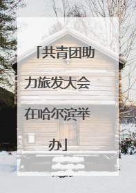 共青团助力旅发大会在哈尔滨举办