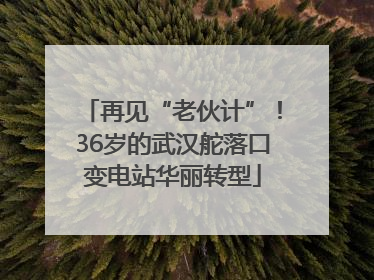 再见“老伙计”！36岁的武汉舵落口变电站华丽转型