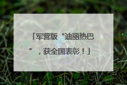 军营版“迪丽热巴”，获全国表彰！