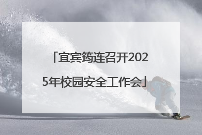 宜宾筠连召开2025年校园安全工作会