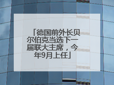 德国前外长贝尔伯克当选下一届联大主席，今年9月上任