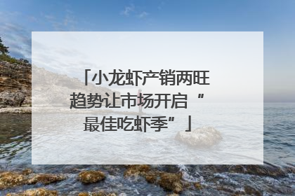 小龙虾产销两旺趋势让市场开启“最佳吃虾季”