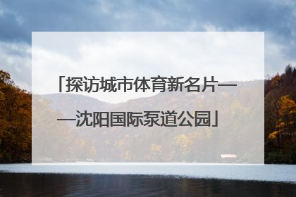 探访城市体育新名片——沈阳国际泵道公园