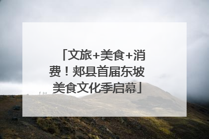 文旅+美食+消费！郏县首届东坡美食文化季启幕