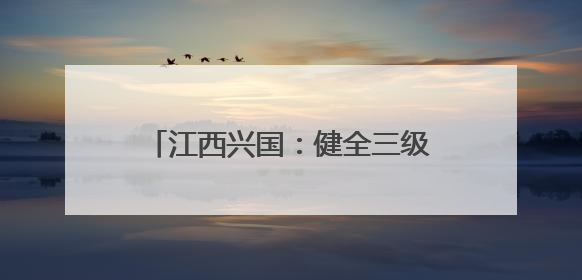 江西兴国：健全三级养老服务网络 全面提升养老服务质量