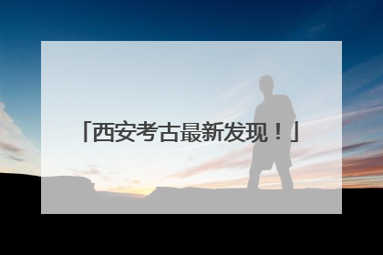 西安考古最新发现！