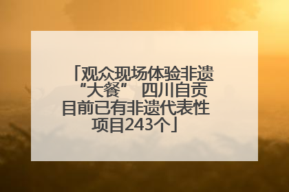 观众现场体验非遗“大餐” 四川自贡目前已有非遗代表性项目243个