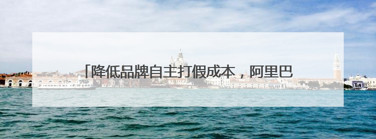 降低品牌自主打假成本，阿里巴巴打假联盟成立品牌抽检分盟