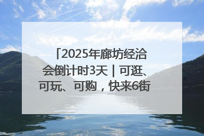 2025年廊坊经洽会倒计时3天｜可逛、可玩、可购，快来6街16巷逛市集