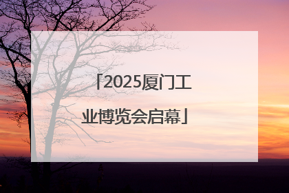 2025厦门工业博览会启幕
