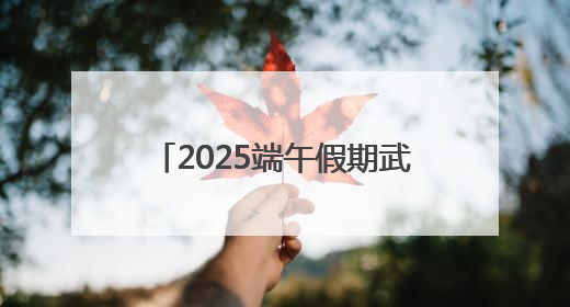 2025端午假期武汉文旅活动菜单发布