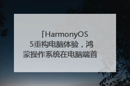 HarmonyOS 5重构电脑体验，鸿蒙操作系统在电脑端首次亮相丨新经济观察